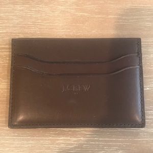 J crew slim wallet